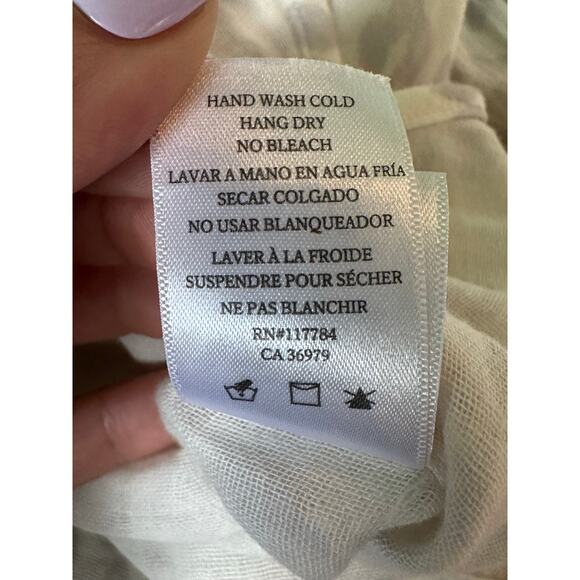 Rails Ellis Grey Jaguar Print Cotton Button Front Top Shirt Tunic size Small - Picture 5 of 16